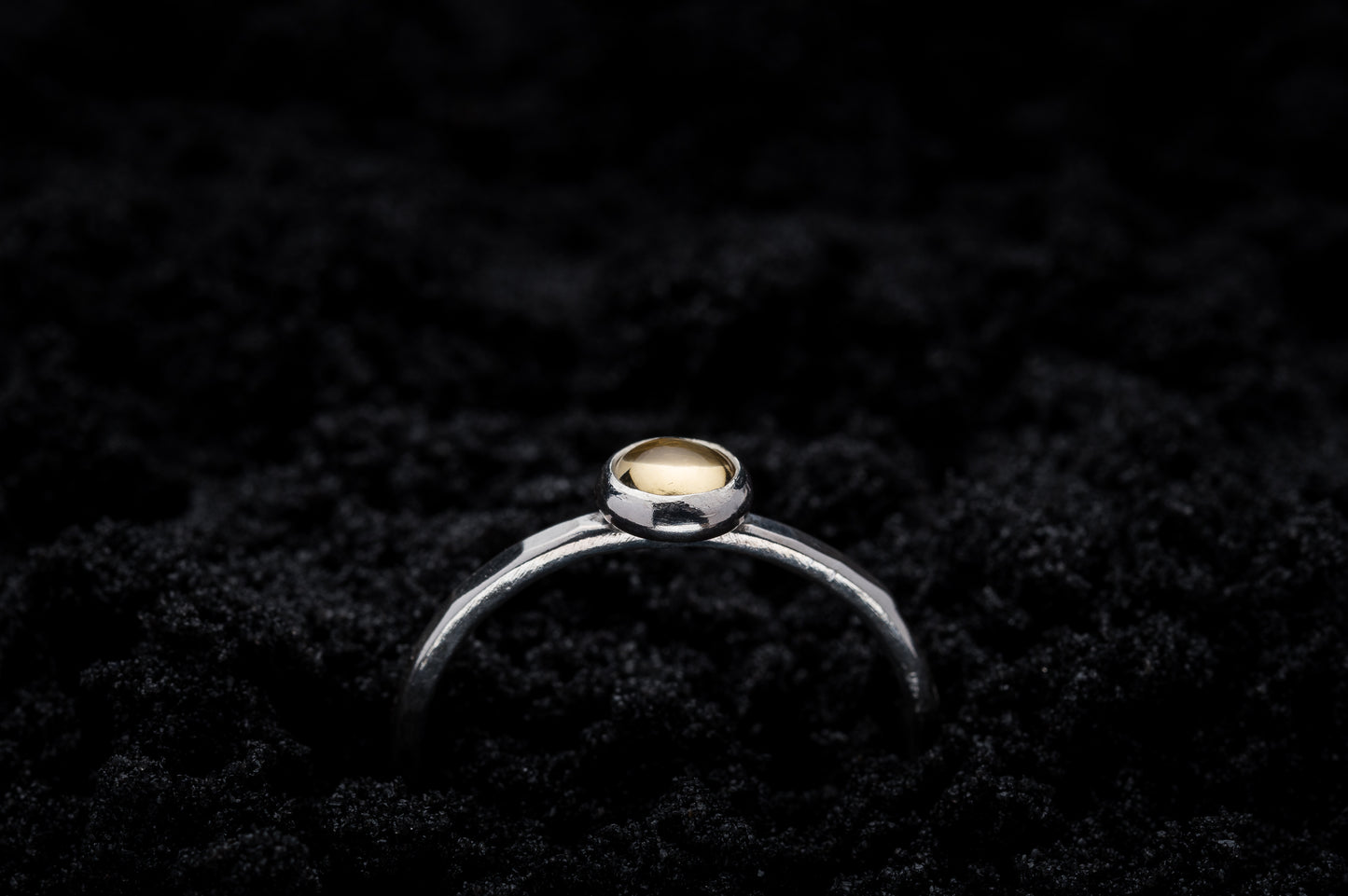 Citrine Spell Ring - Silver