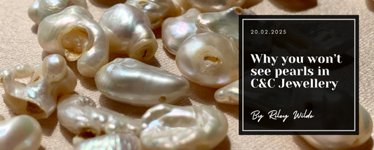 Why You'll Never See Pearls in Campfire & Compass Jewellery