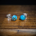 Turquoise Stud Earrings (5mm)