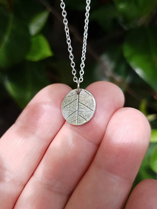 Leaf Token Pendant