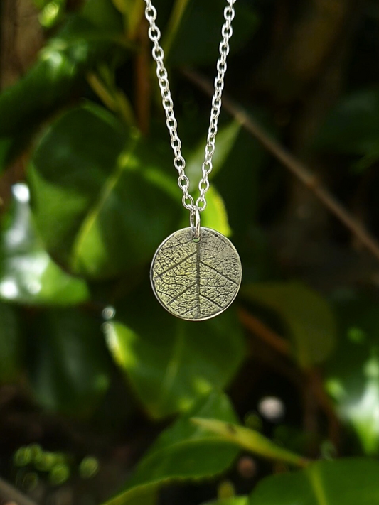 Leaf Token Pendant