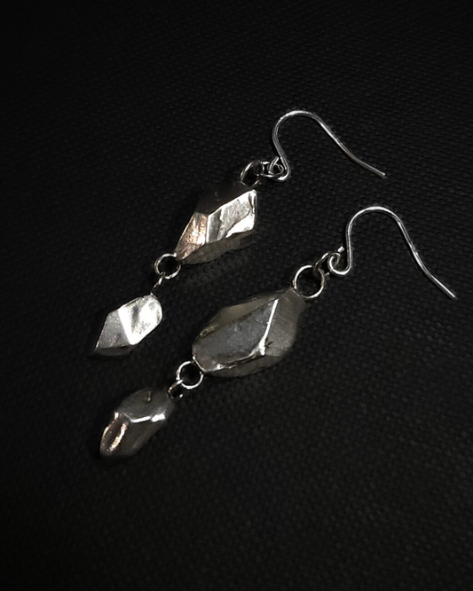 Ore Double Drop Hook Earrings