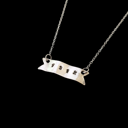 Protest Banner Necklace