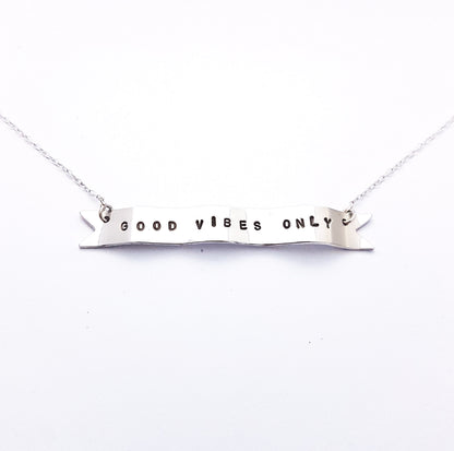 Personalised Banner Necklace