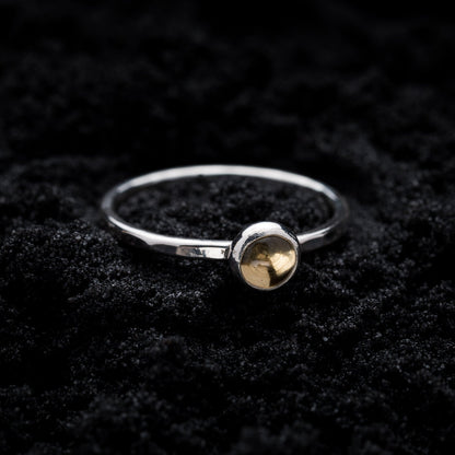 Citrine Spell Ring - Silver