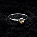 Citrine Spell Ring - Silver
