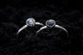 Dendritic Agate Spell Ring - Silver