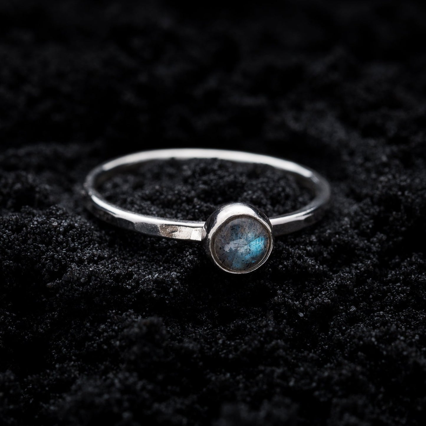 Labradorite Spell Ring - Silver