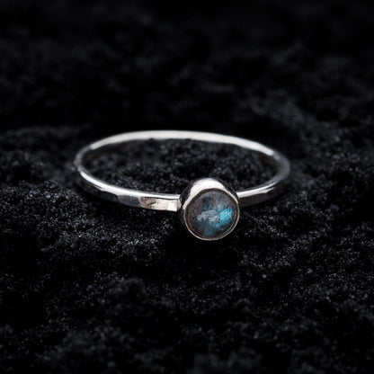 Labradorite Spell Ring - Silver