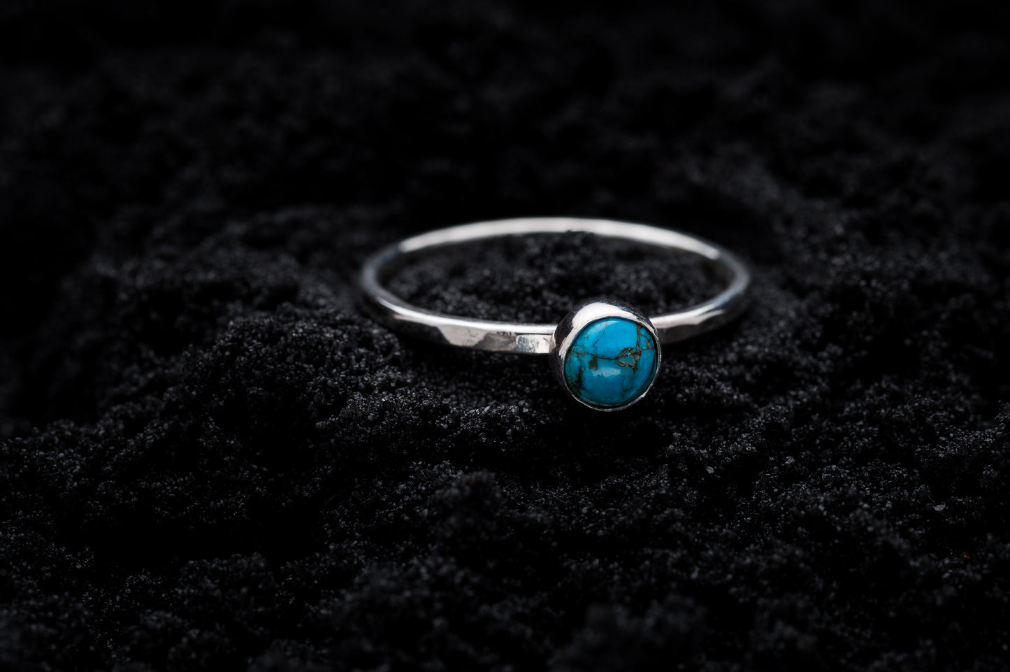 Turquoise Spell Ring - Silver