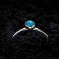 Turquoise Spell Ring - Silver