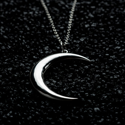 Crescent Moon Pendant XL