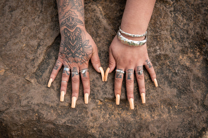 Silver Halo Ring