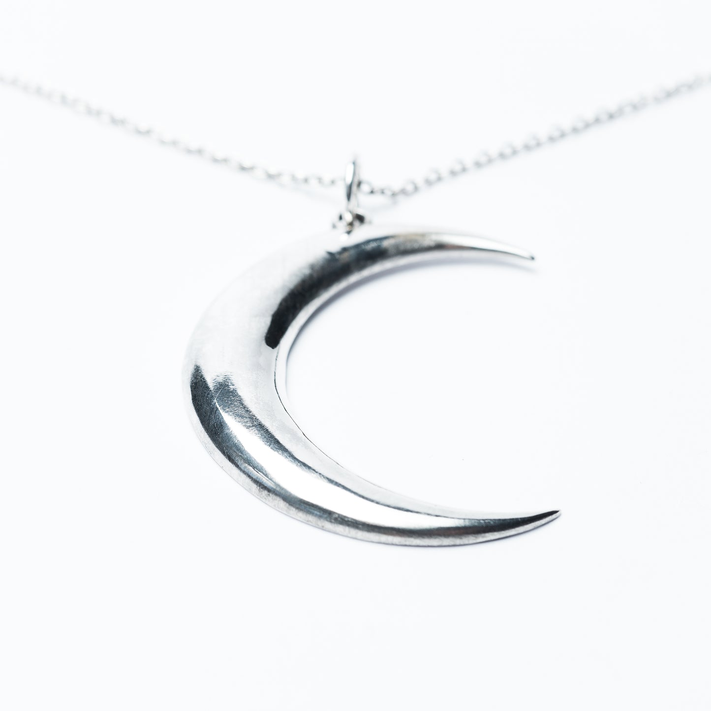 Crescent Moon Pendant XL