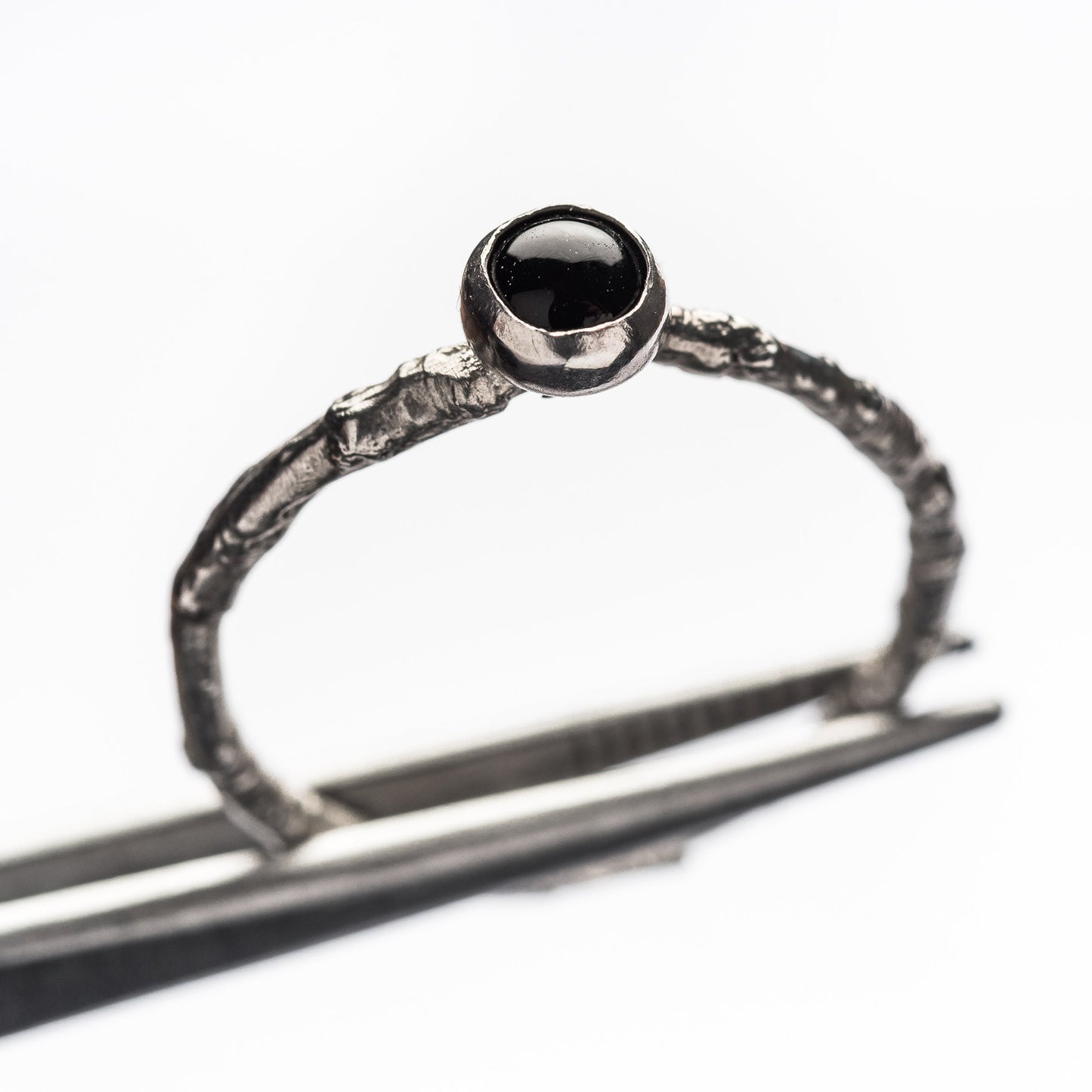 Onyx Woodland Spell Ring