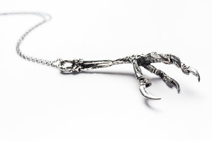 Jackdaw Talon Pendant